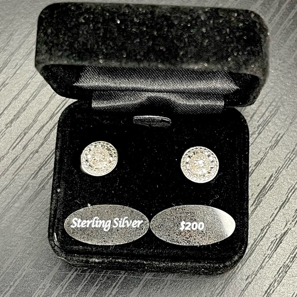 Sterling Silver Earrings - Picture 2 of 2